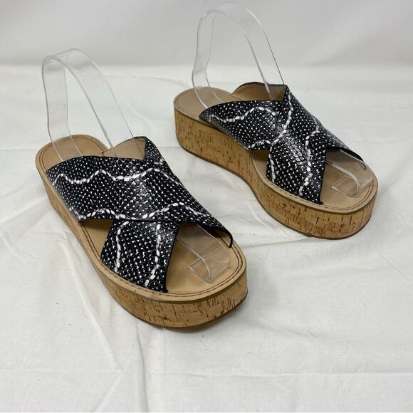 Marc Fisher Platform Sandals- Size 8.5 - Picture 9 of 13